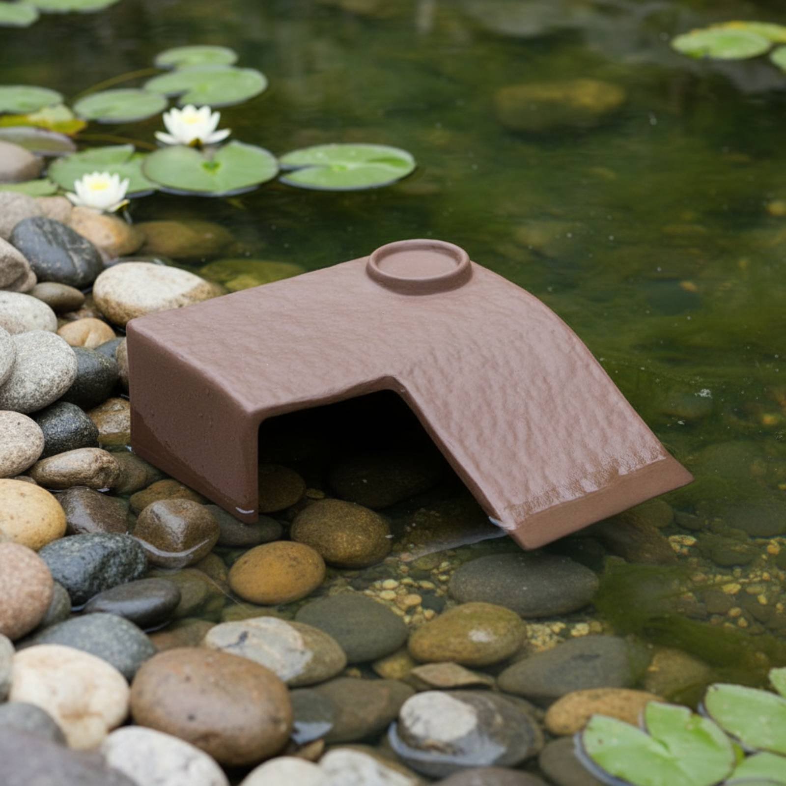 2 Pieces Turtle Basking Dock E - Hide Cave Ceramic recension och pris