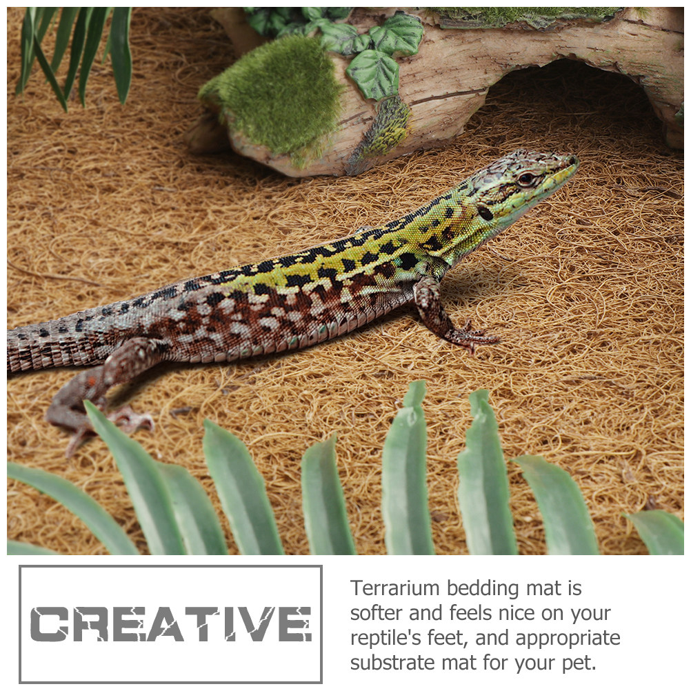 Reptile Carpet Natural Coconut - Substrate Coconut Fiber recension och pris