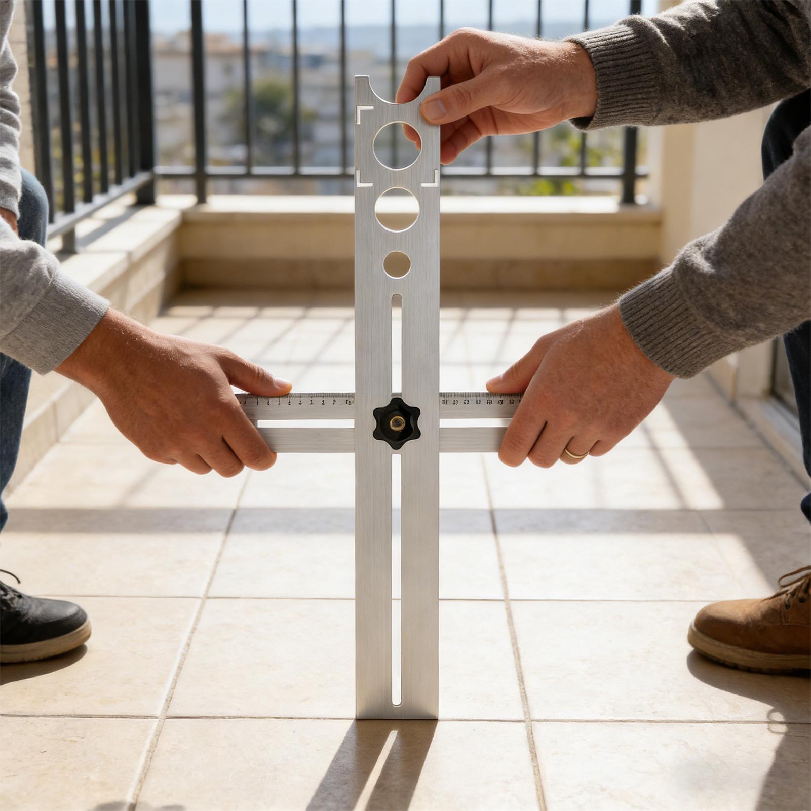 Tile Hole Locator Stainless St - Ceramic Tile Floor recension och pris