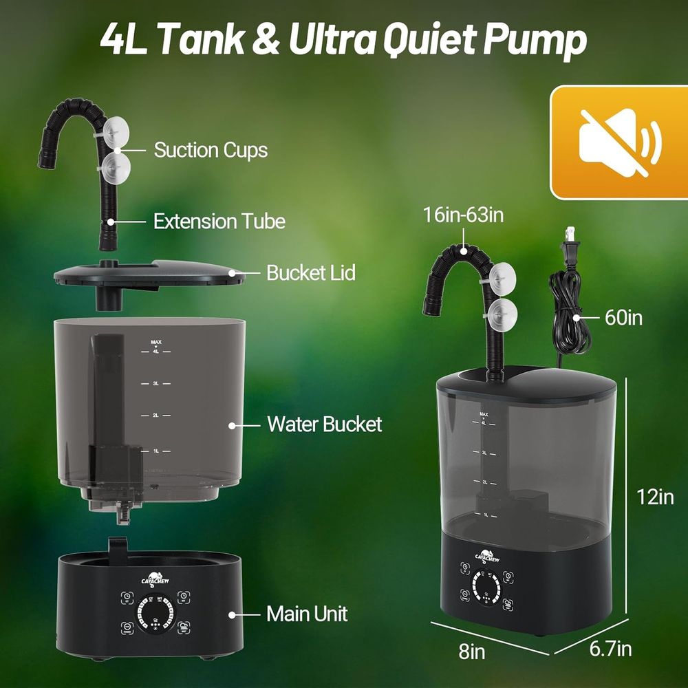 Automatic Misting System for R - Misting Nozzle Reptile recension och pris