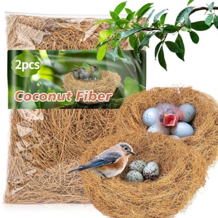 PCS Coconut Fiber for Bird Nes - Substrate Coconut Fiber recension och pris
