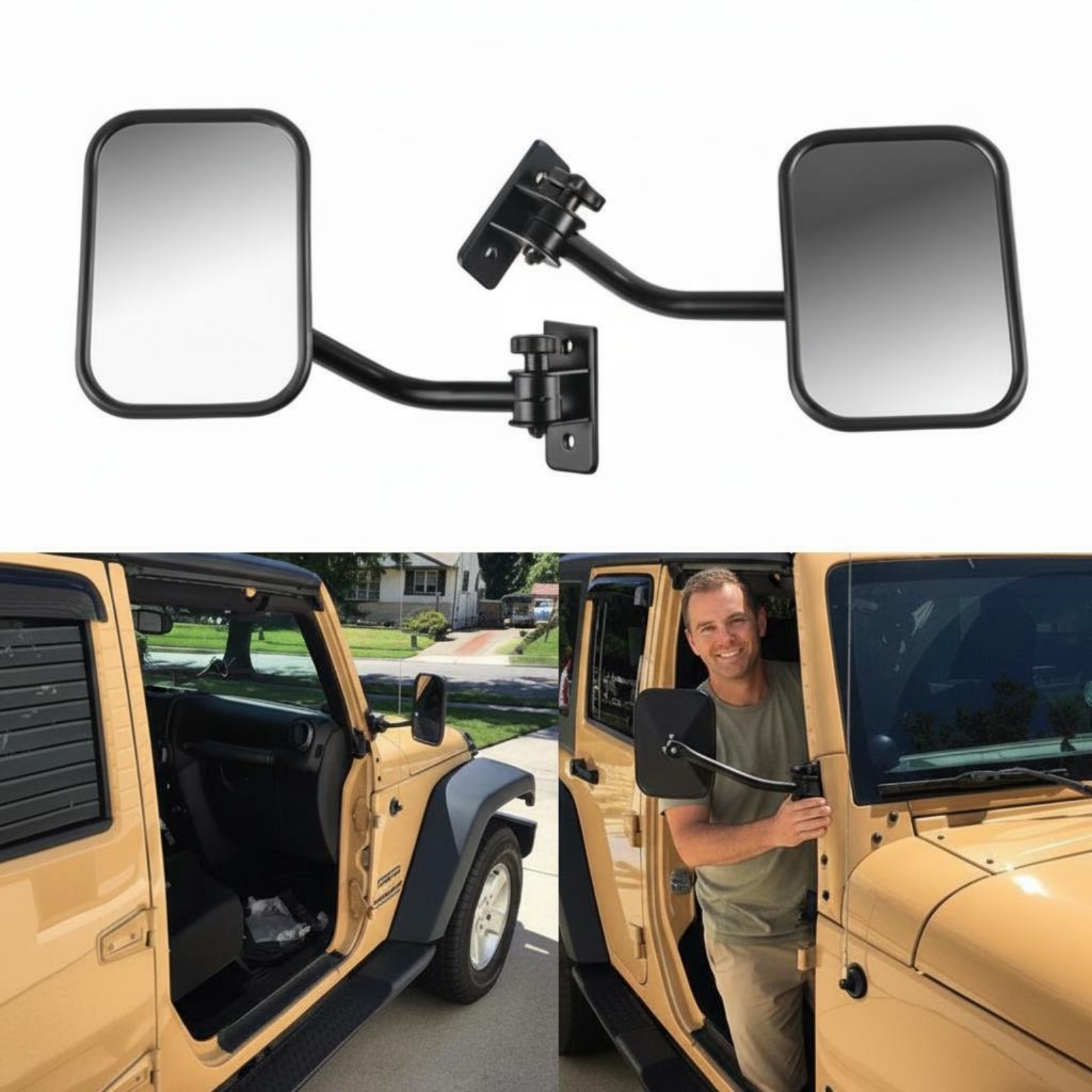 Specchietto Off Road Door Hing - Glass Door Hinge recension och pris