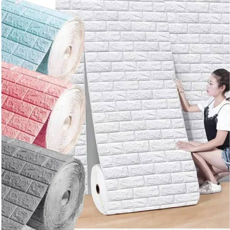 70cmX1M70cm*1/2/3/5/10M 3D Wal - Pvc Panel Background recension och pris