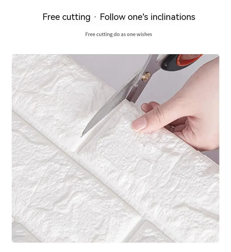 70cmX1M70cm*1/2/3/5/10M 3D Wal - Pvc Panel Background recension och pris