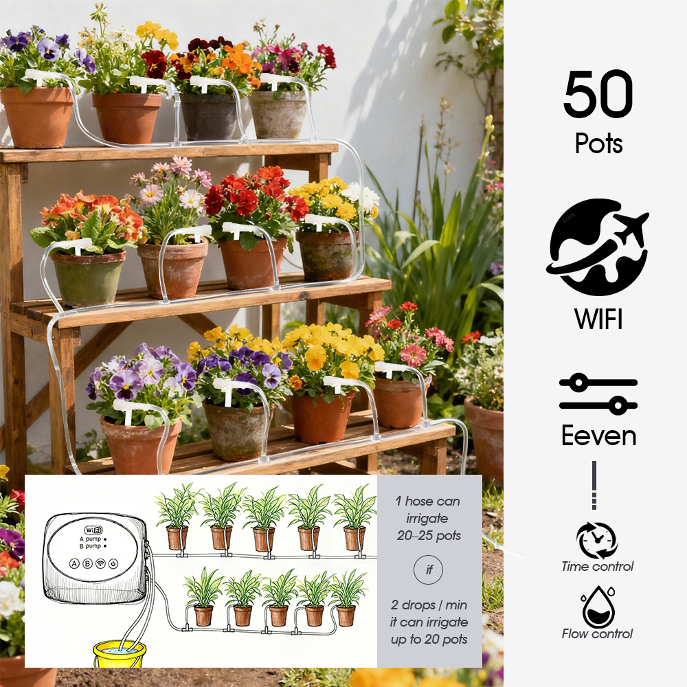 Garden Smart Dual Outlets Pump - Timer Dual Outlet recension och pris