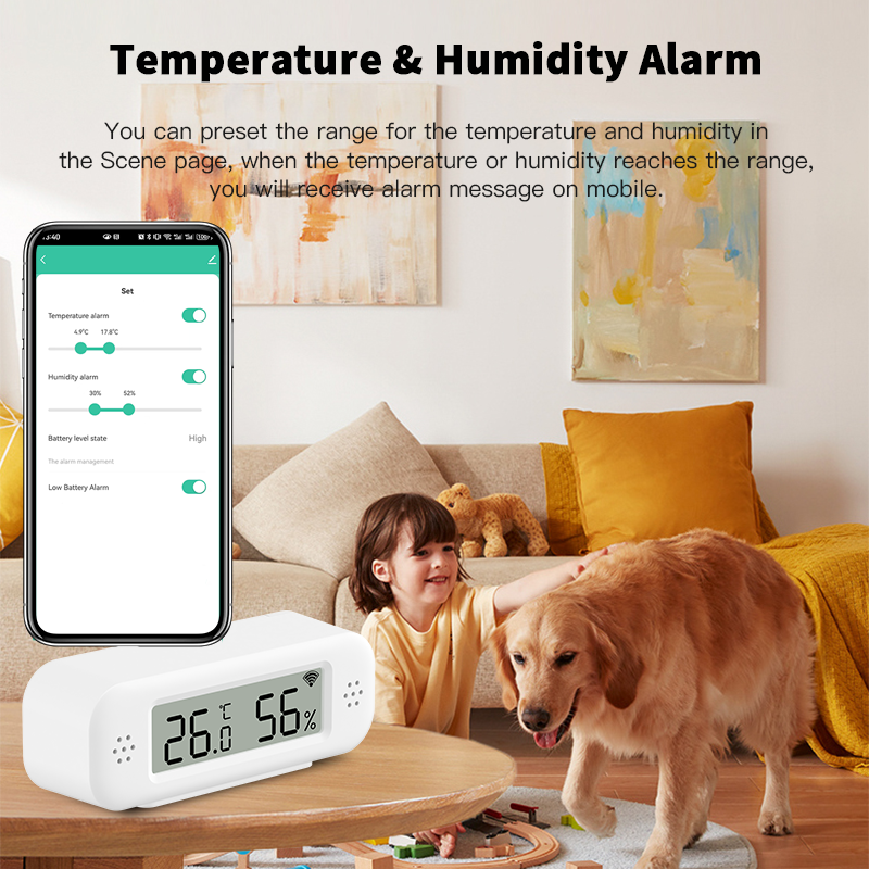 Tuya Zigbee 3.0 Mini Temperatu - Digital Hygrometer Probe recension och pris