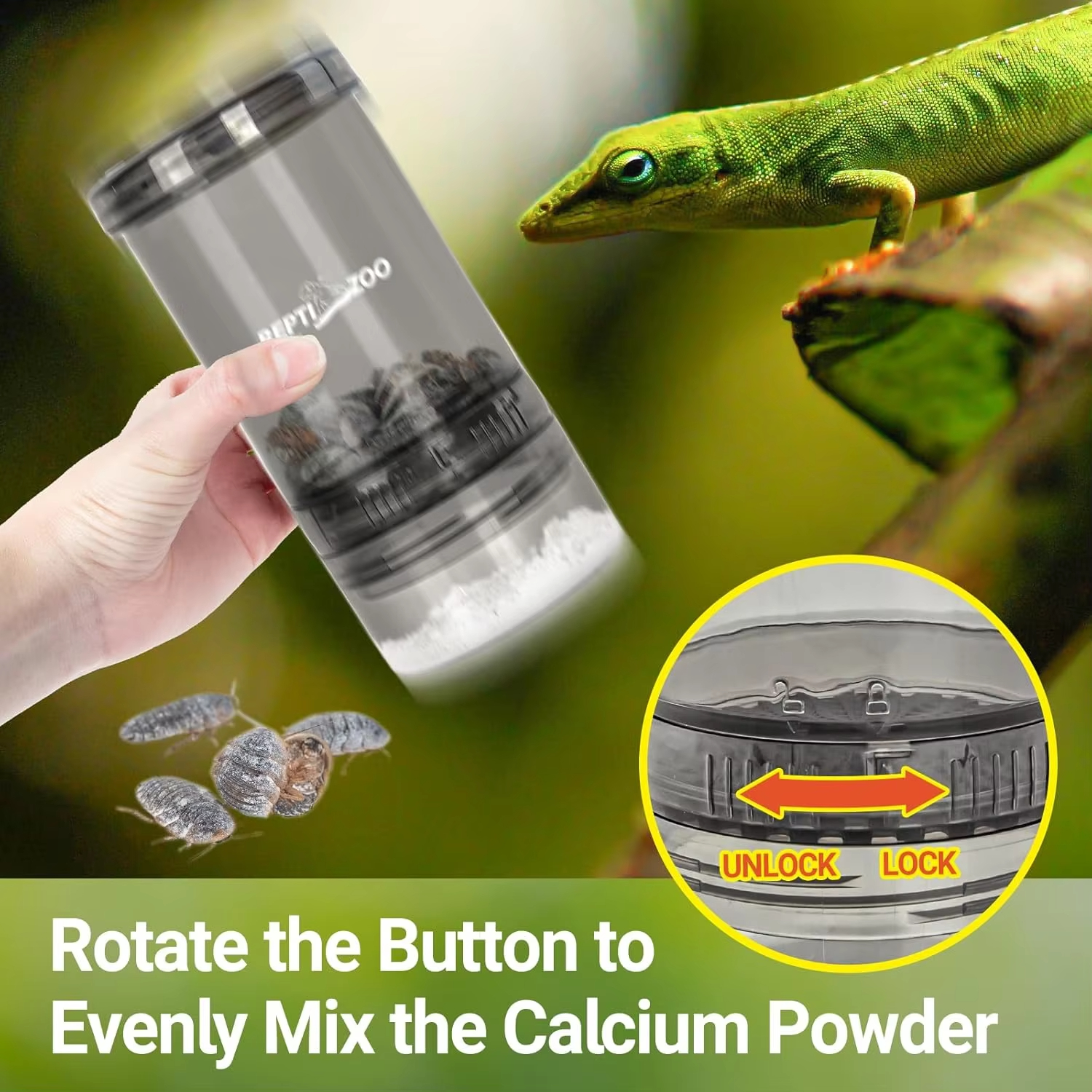 Reptile Calcium Powder Mixing  - Calcium Powder Reptile recension och pris
