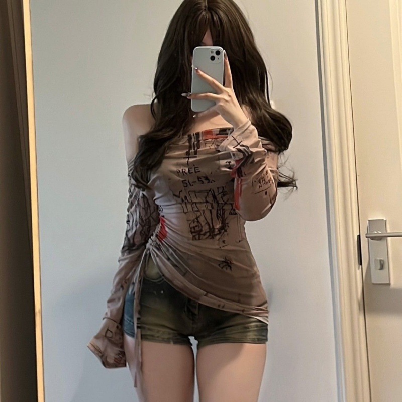Long sleeved T-shirt spicy gir - Screen Top Mesh recension och pris