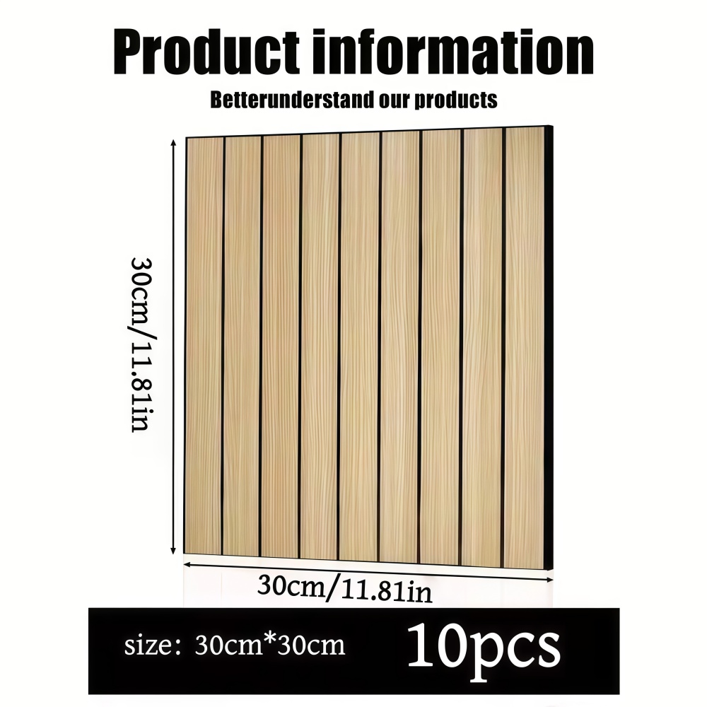 10PCS Grille 3D Wall Sticker R - Pvc Panel Background recension och pris