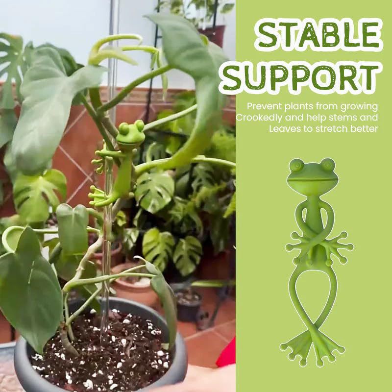 Frog Plant Stand Frog Plant St - Vine Climbing Plastic recension och pris