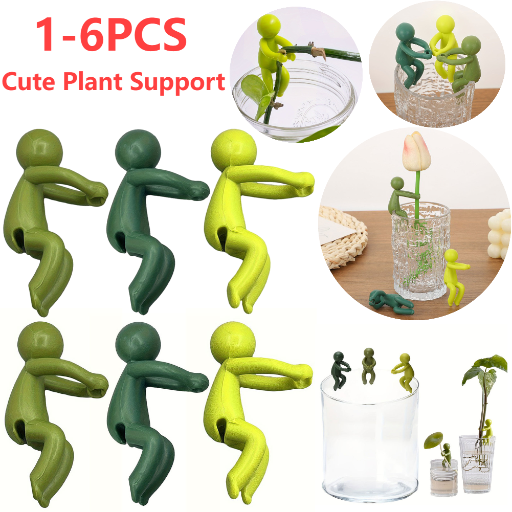 1-6 PCS Cute Plant Stand Plast - Vine Climbing Plastic recension och pris