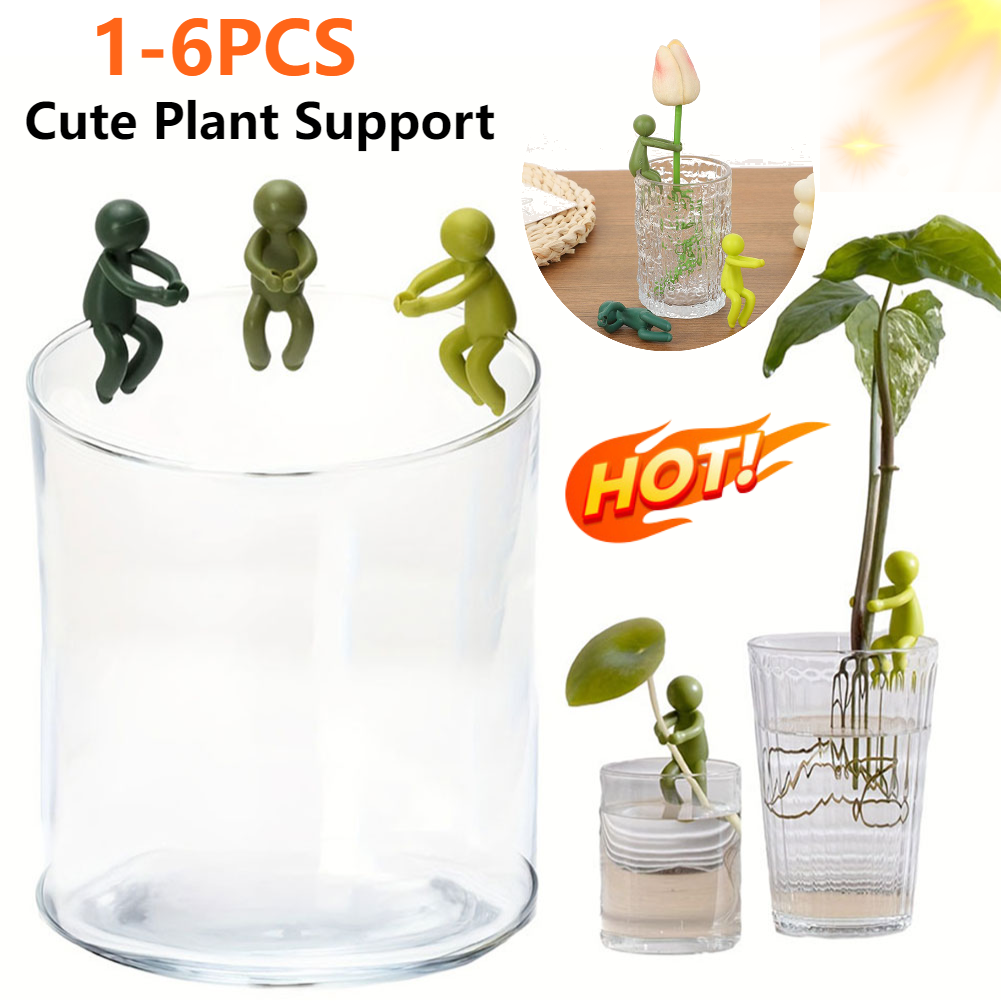1-6 PCS Cute Plant Stand Plast - Vine Climbing Plastic recension och pris