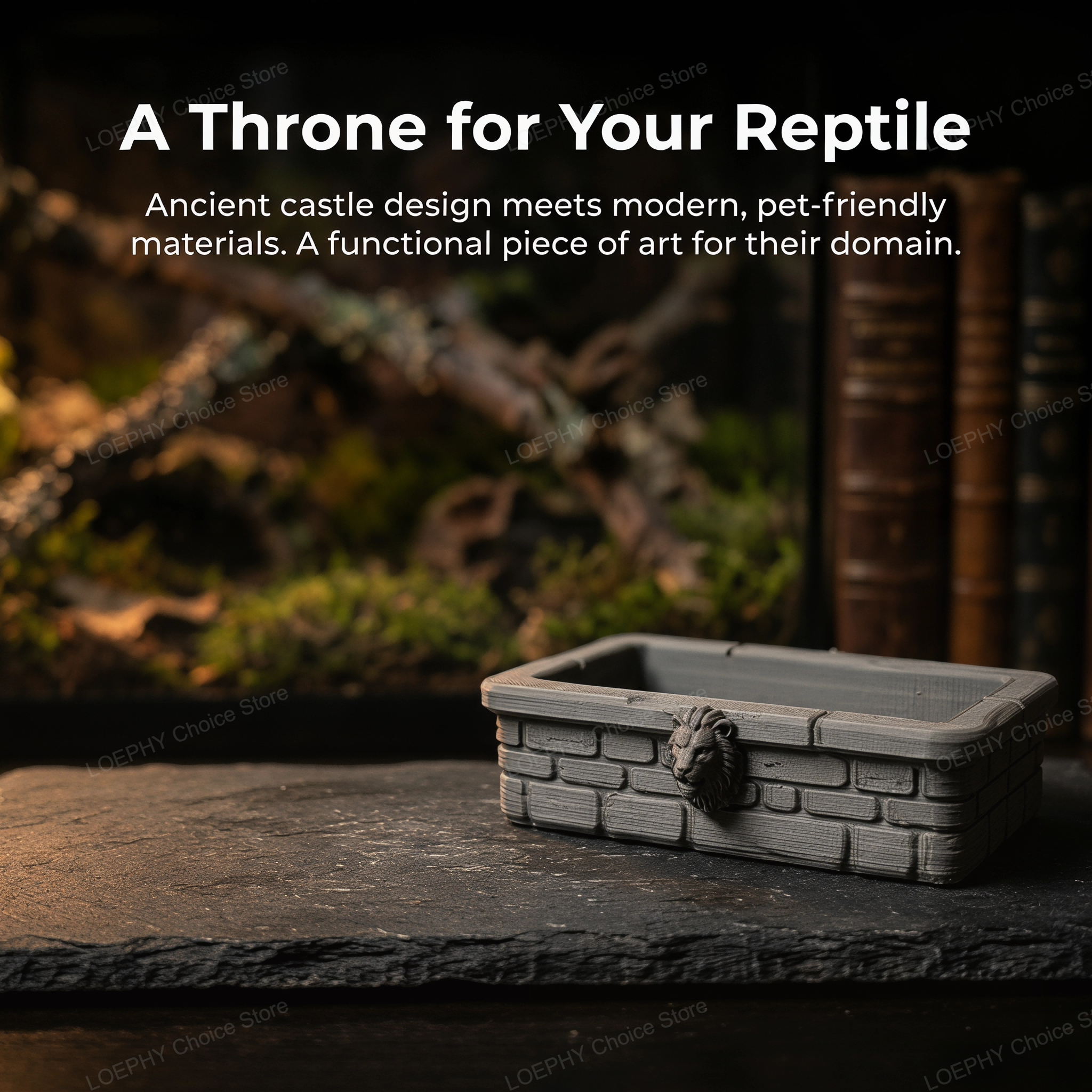 Reptile Water Bowl 3D Printed  - Water Dish Reptile recension och pris