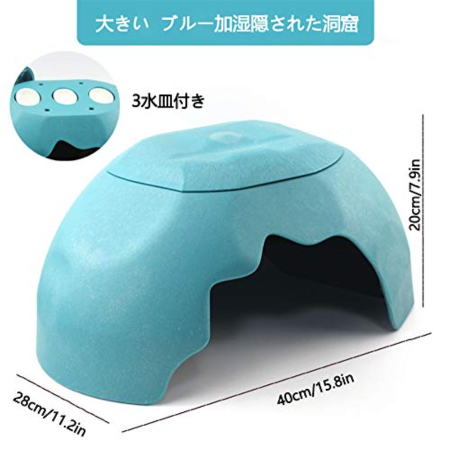 【Spot goods】Reptiles House wit - Hide Cave Ceramic recension och pris