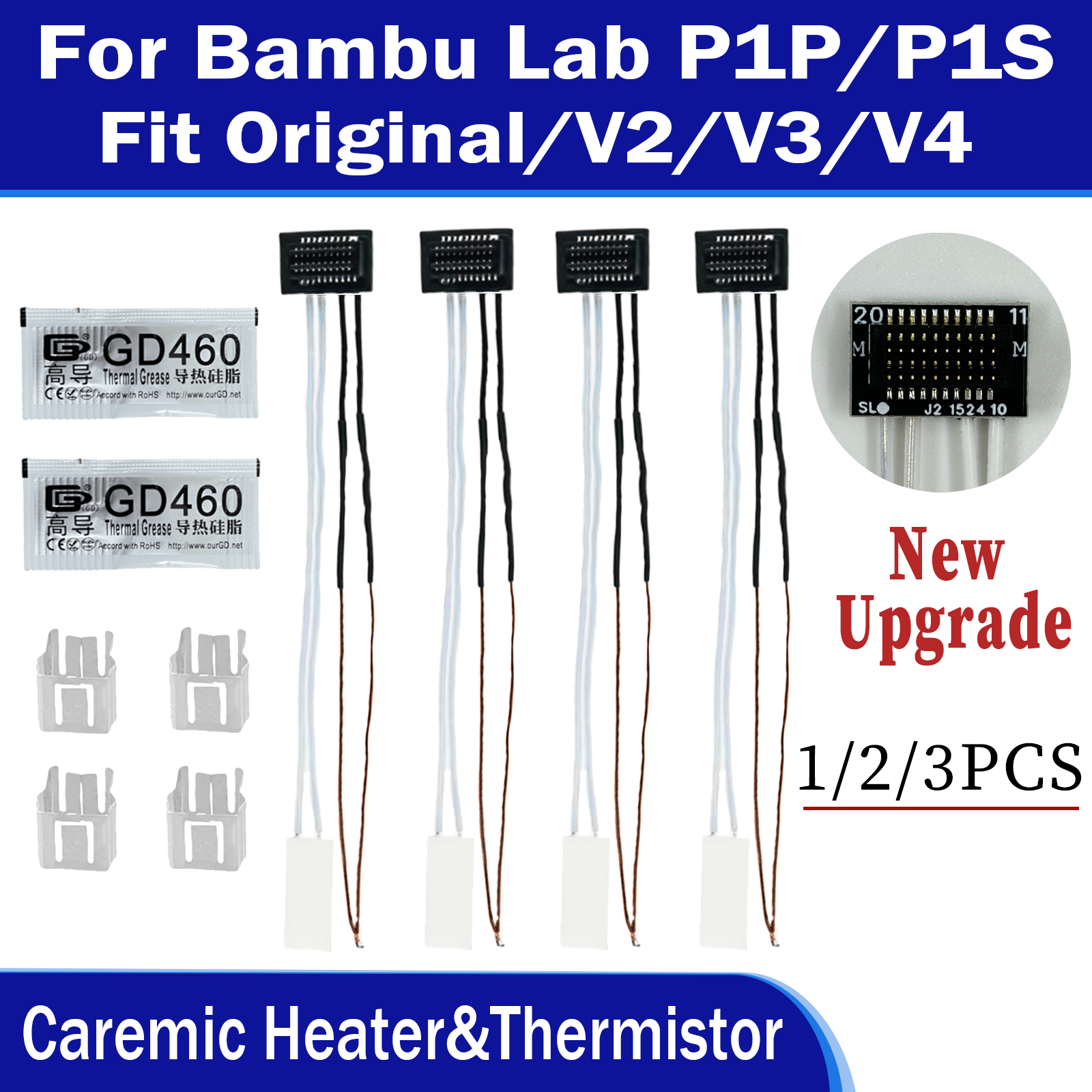 Caremic Heater & Thermistor Fo - Ceramic Heat Emitter recension och pris