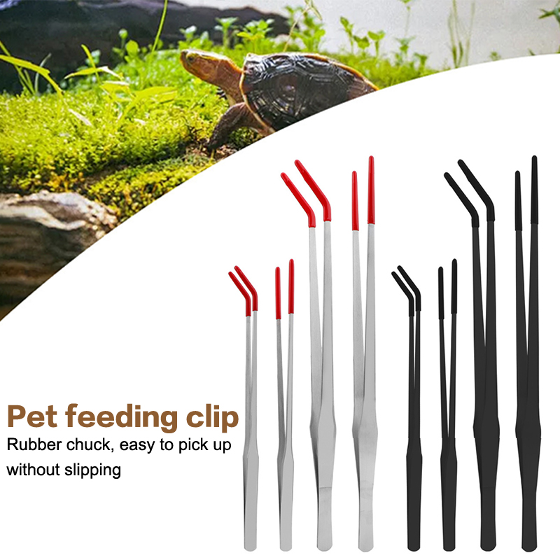 Fish Tank Cleaning Tools Snake - Feeding Tong Stainless recension och pris