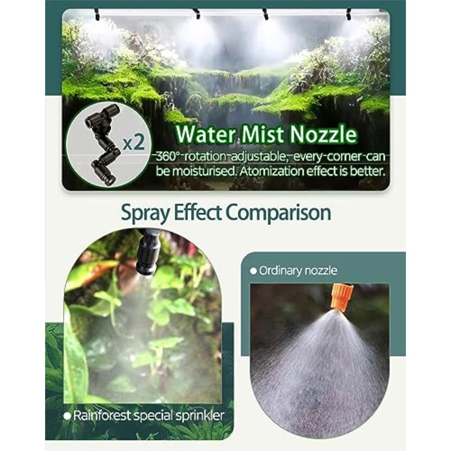 Automatic Reptile Mister Syste - Misting Nozzle Reptile recension och pris