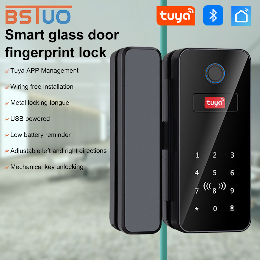 BSTuokey Multifunctional Smart - Glass Door Hinge recension och pris